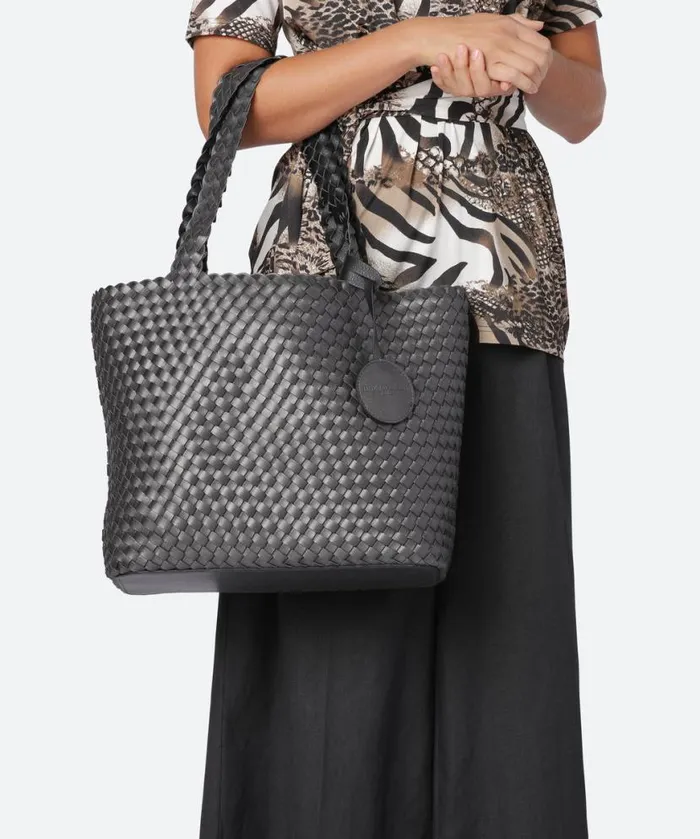 Accessories Ilse Jacobsen Bags Tote Bag 8211 Black Gun Metal