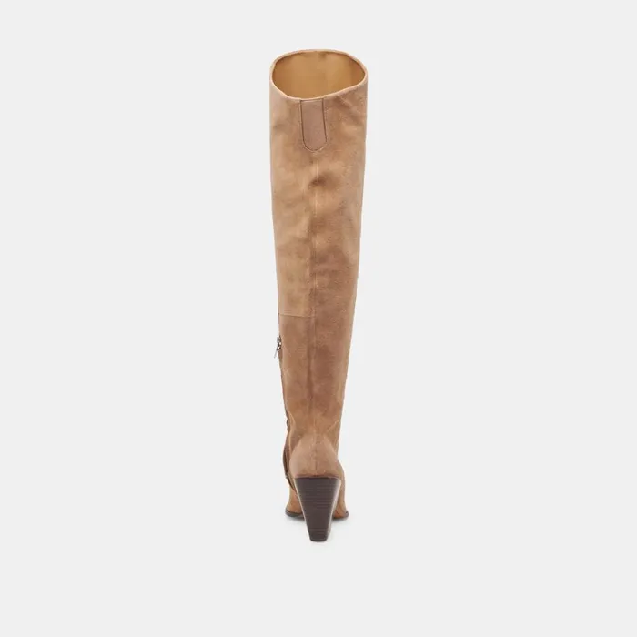 Boots and Booties Women Dolce Vita Lupin Boots Mushroom Suede