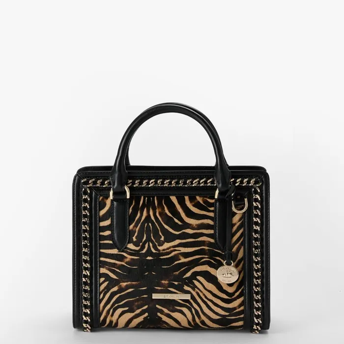 Brahmin Satchels Cami Black Caspian 8211 Women