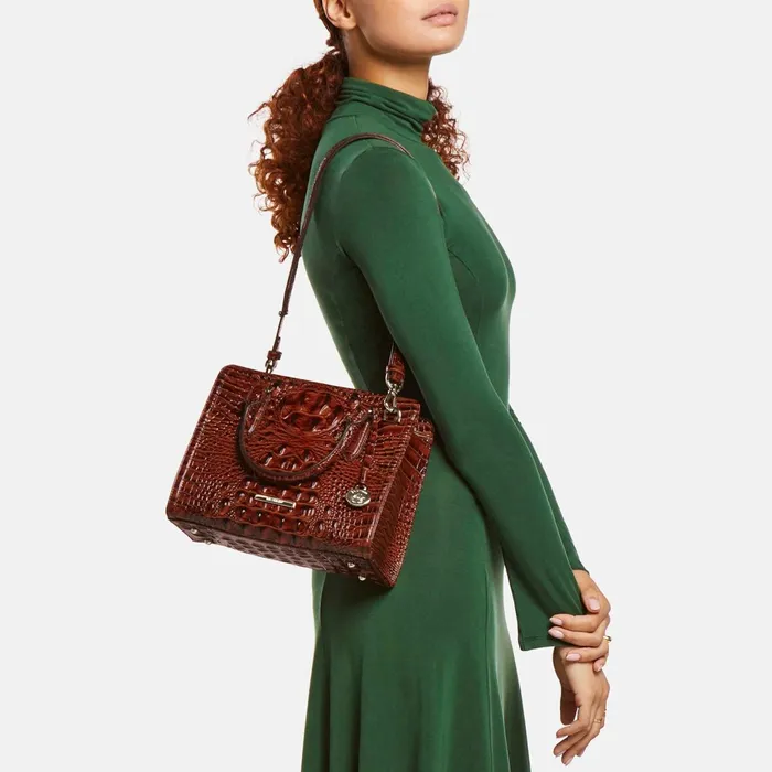 Brahmin Satchels Cami Black Caspian 8211 Women Brahmin Satchels Cami Black Caspian 8211 Women