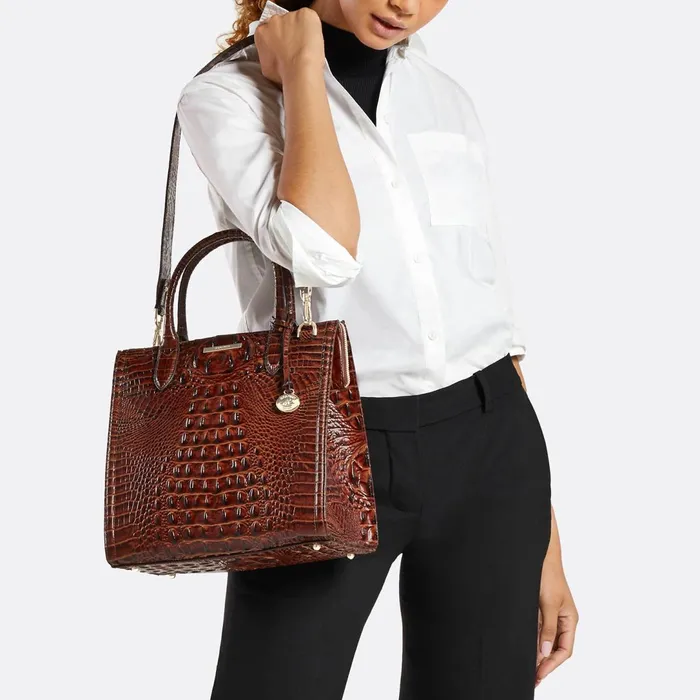 Brahmin Satchels Caroline Black Tuscan 8211 Women Brahmin Satchels Caroline Black Tuscan 8211 Women