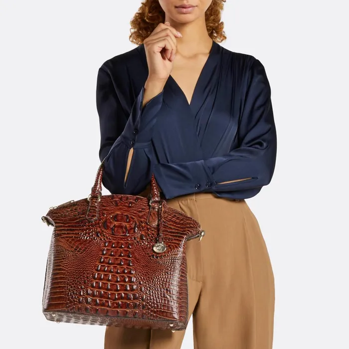 Brahmin Satchels Large Duxbury Satchel Joyful Oceangrove 8211 Women Brahmin Satchels Large Duxbury Satchel Joyful Oceangrove 8211 Women