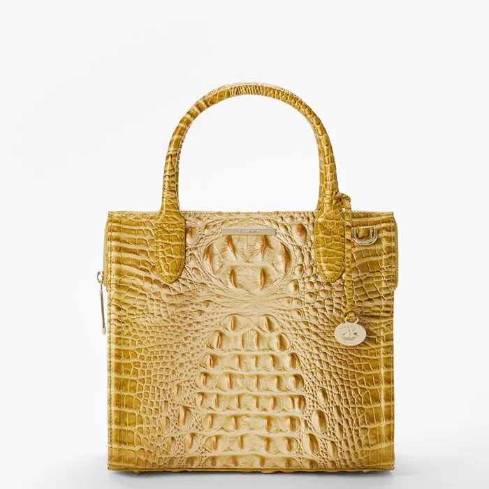 Brahmin Satchels Small Caroline Golden Rod Ombre 8211 Women
