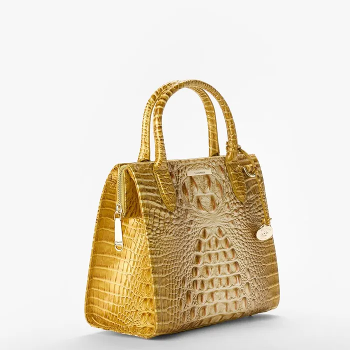 Brahmin Satchels Small Caroline Golden Rod Ombre 8211 Women Brahmin Satchels Small Caroline Golden Rod Ombre 8211 Women