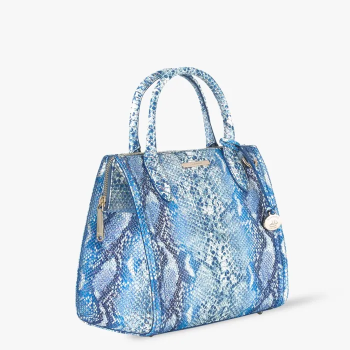 Brahmin Satchels Small Caroline Joyful Oceangrove 8211 Women Brahmin Satchels Small Caroline Joyful Oceangrove 8211 Women