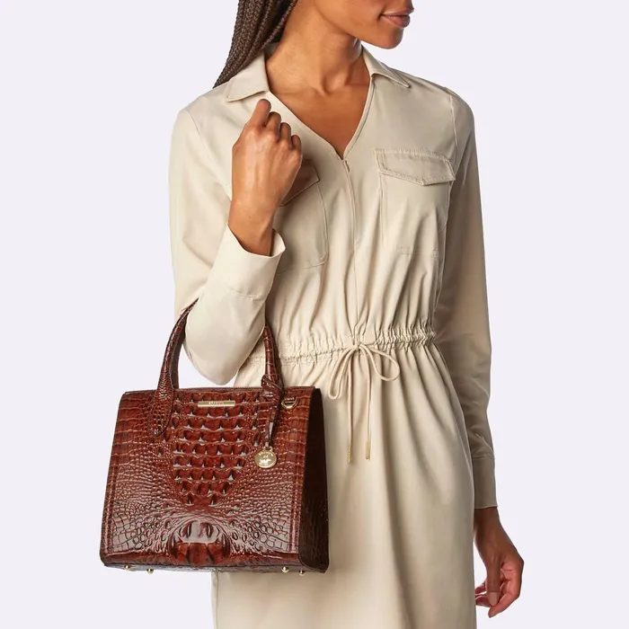 Brahmin Satchels Small Caroline Joyful Oceangrove 8211 Women Brahmin Satchels Small Caroline Joyful Oceangrove 8211 Women
