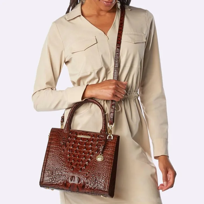 Brahmin Satchels Small Caroline Joyful Oceangrove 8211 Women Brahmin Satchels Small Caroline Joyful Oceangrove 8211 Women