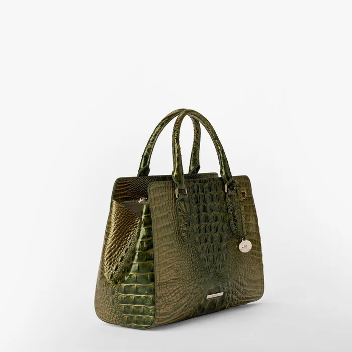 Brahmin Satchels Small Finley Matcha Green 8211 Women Brahmin Satchels Small Finley Matcha Green 8211 Women
