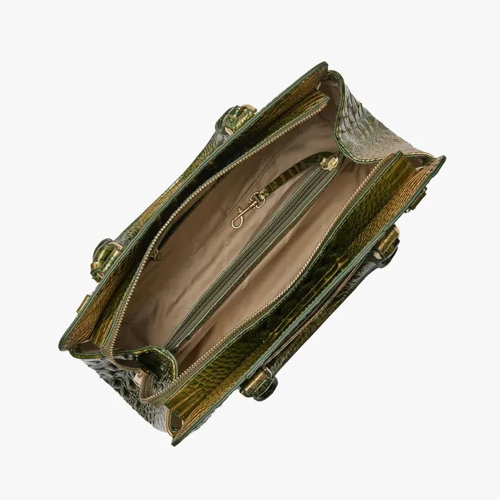 Brahmin Satchels Small Finley Matcha Green 8211 Women Brahmin Satchels Small Finley Matcha Green 8211 Women