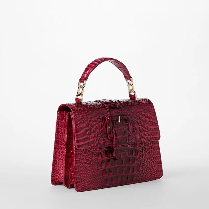 Brahmin Satchels Small Hallie Merlot Ombre 8211 Women Brahmin Satchels Small Hallie Merlot Ombre 8211 Women