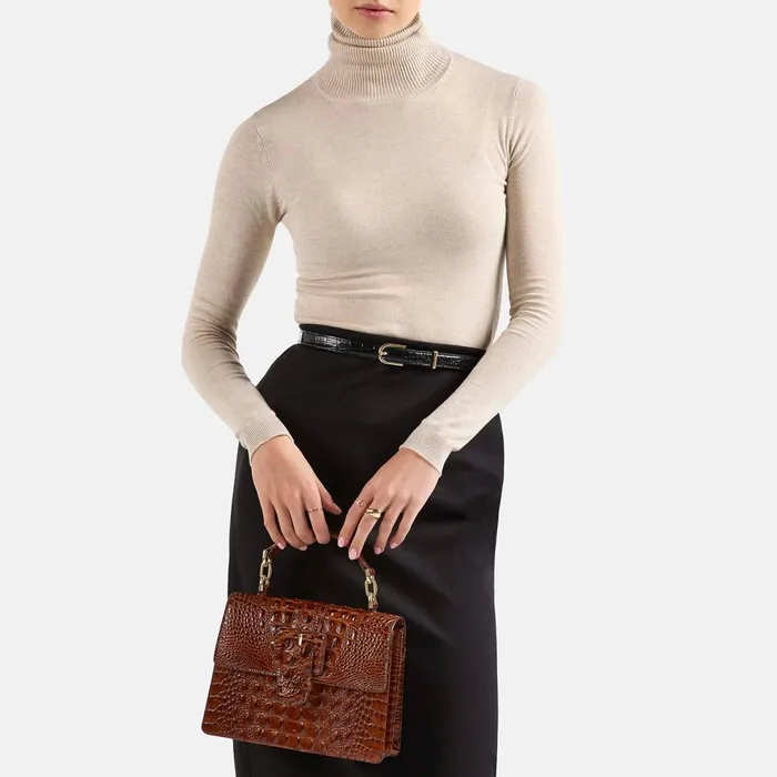 Brahmin Satchels Small Hallie Sugar Plum Melbourne 8211 Women Brahmin Satchels Small Hallie Sugar Plum Melbourne 8211 Women