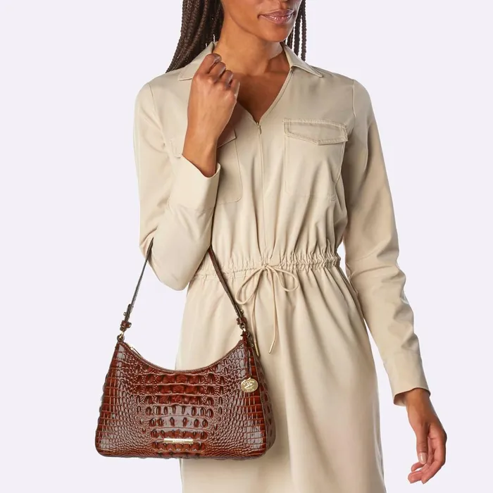 Brahmin Shoulder Bags Esme Matcha Green Baize 8211 Women Brahmin Shoulder Bags Esme Matcha Green Baize 8211 Women