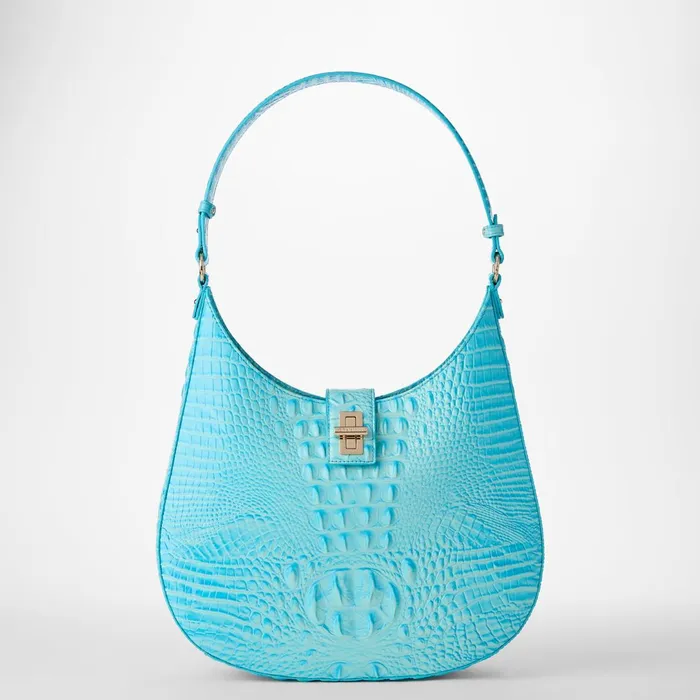 Brahmin Shoulder Bags Fallon Tropic Blue Melbourne 8211 Women