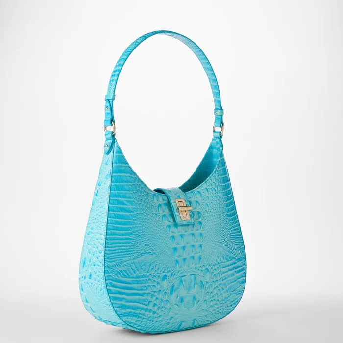 Brahmin Shoulder Bags Fallon Tropic Blue Melbourne 8211 Women Brahmin Shoulder Bags Fallon Tropic Blue Melbourne 8211 Women