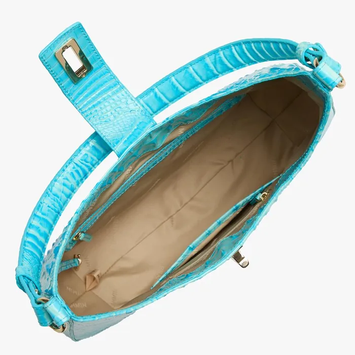 Brahmin Shoulder Bags Fallon Tropic Blue Melbourne 8211 Women Brahmin Shoulder Bags Fallon Tropic Blue Melbourne 8211 Women