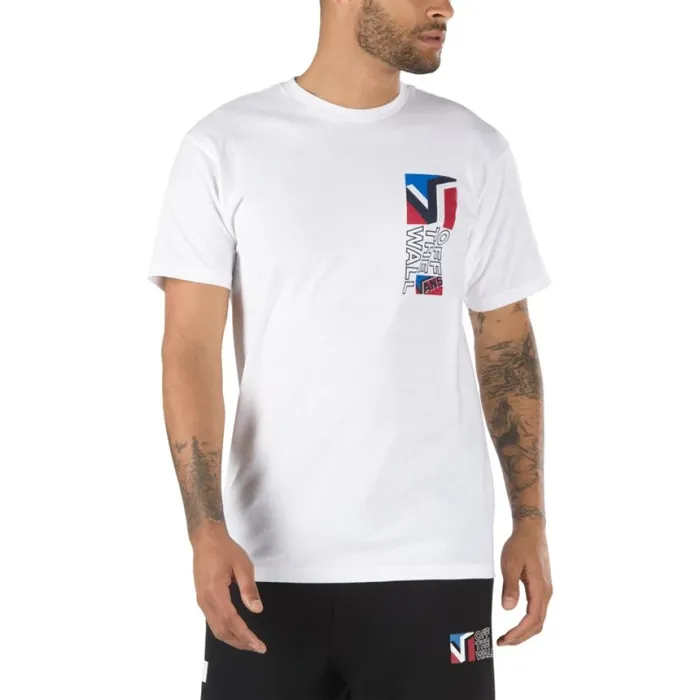 DiMenions TShirt White TShirts and Tanks Vans Men DiMenions TShirt White TShirts and Tanks Vans Men