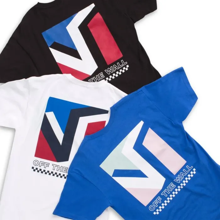 DiMenions TShirt White TShirts and Tanks Vans Men DiMenions TShirt White TShirts and Tanks Vans Men