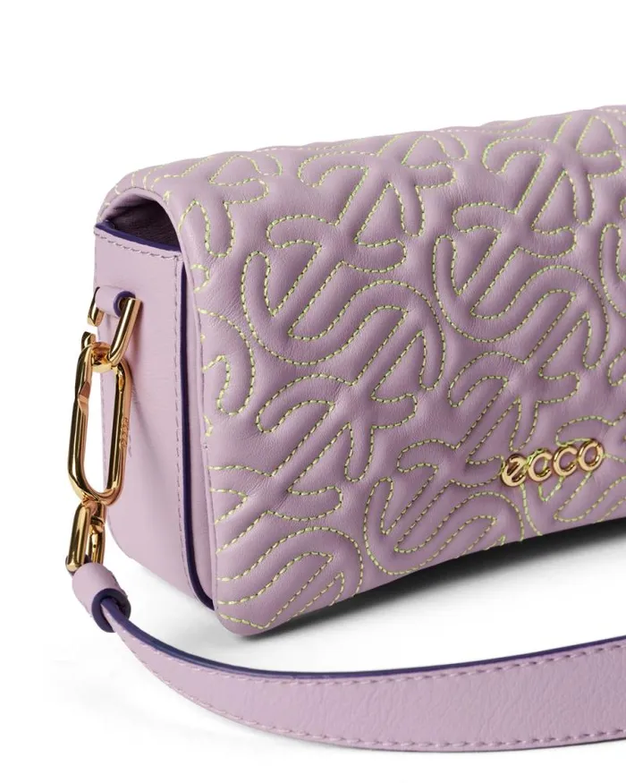 Ecco Totes and Handbags Bags and Accessories ECCO Quilted Wave Small Pinch Purple Ecco Totes and Handbags Bags and Accessories ECCO Quilted Wave Small Pinch Purple