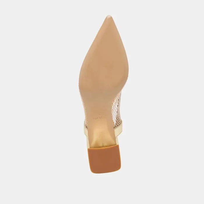 Flats and Loafers Women Dolce Vita Blondi Heels Blush Multi Mesh