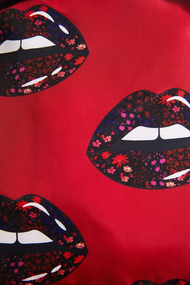 Foldable Lips Backpack Women Desigual Backpacks