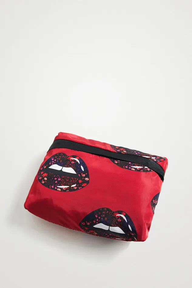 Foldable Lips Backpack Women Desigual Backpacks
