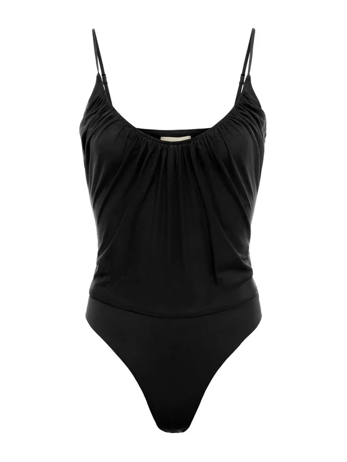 Gelina Bodysuit Black Women L039Agence Camisoles and Tanks Gelina Bodysuit Black Women L039Agence Camisoles and Tanks