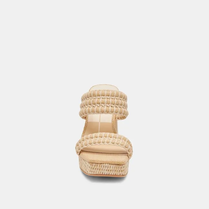 Heels Women Dolce Vita Alfred Heels Lt Natural Raffia