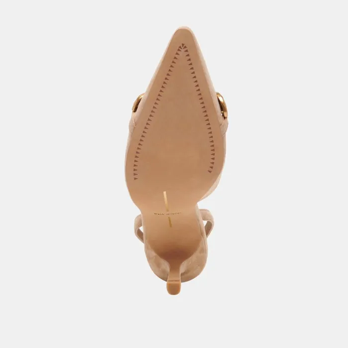 Heels Women Dolce Vita Haylee Heels Camel Suede
