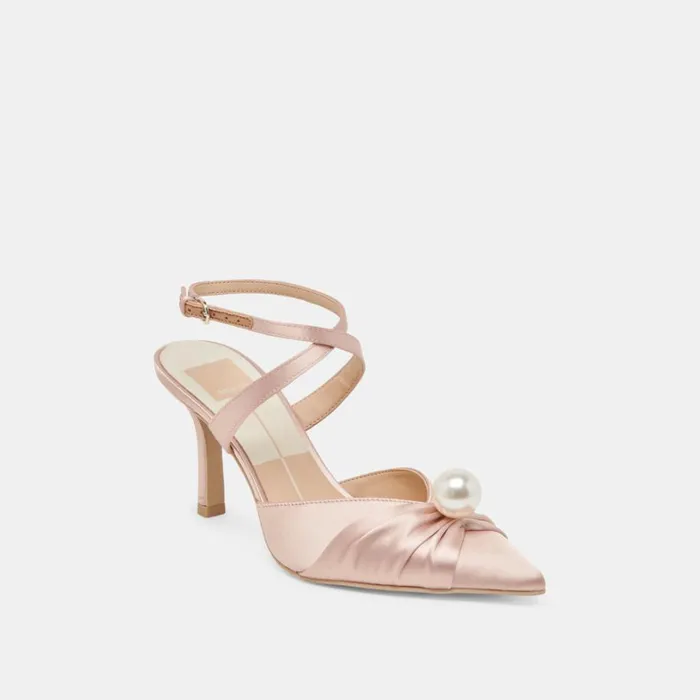 Heels Women Dolce Vita Kaysey Heels Lt Blush Satin