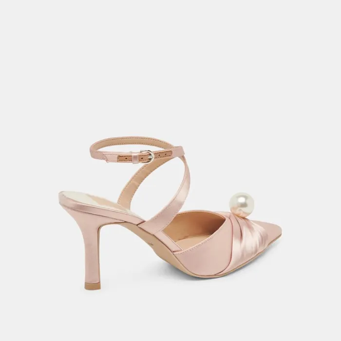 Heels Women Dolce Vita Kaysey Heels Lt Blush Satin