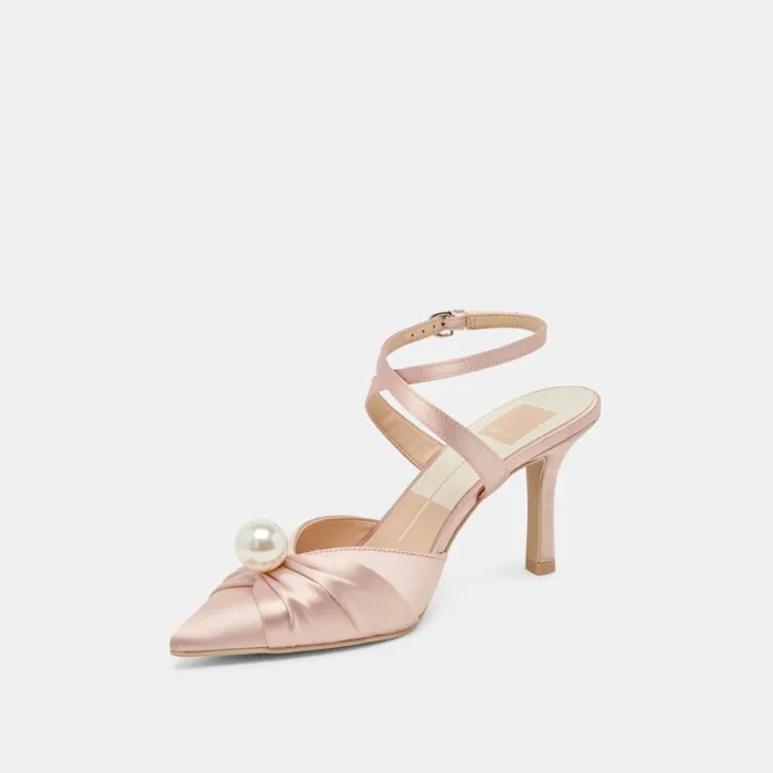 Heels Women Dolce Vita Kaysey Heels Lt Blush Satin