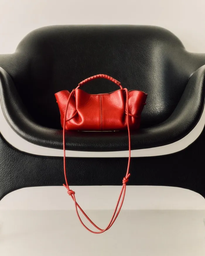 Hereu ARTA MINI 8211 Pleated Crossbody Bag Women Crossbody Bags