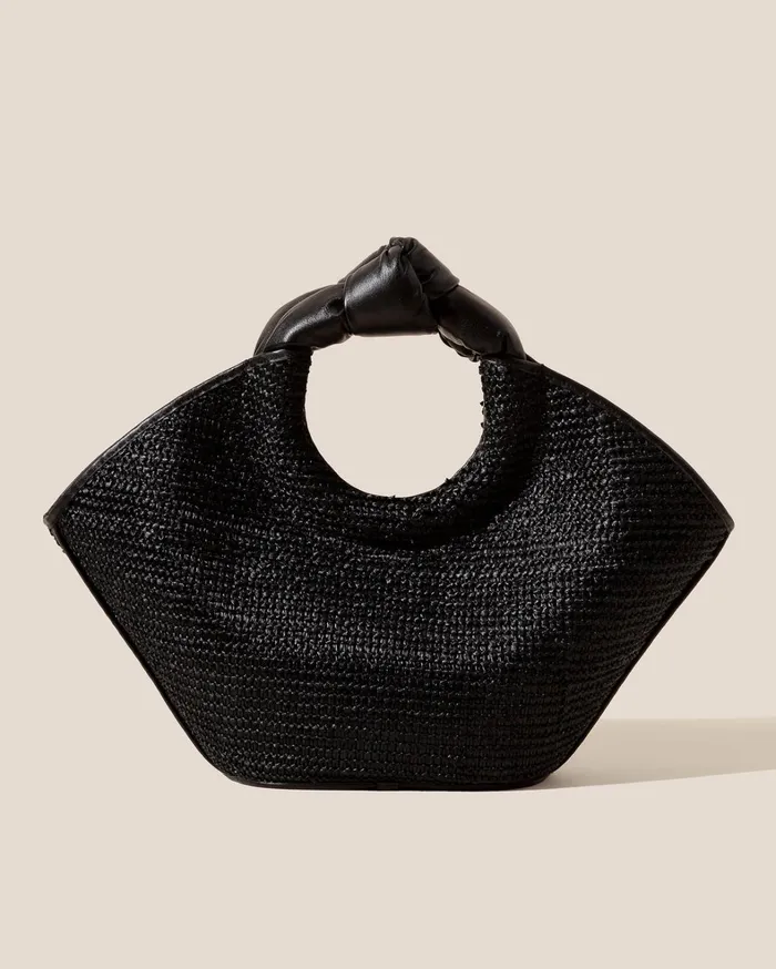Hereu CASTELL RAFFIA 8211 Knottedhandle Tote Bag Women Tote Bags