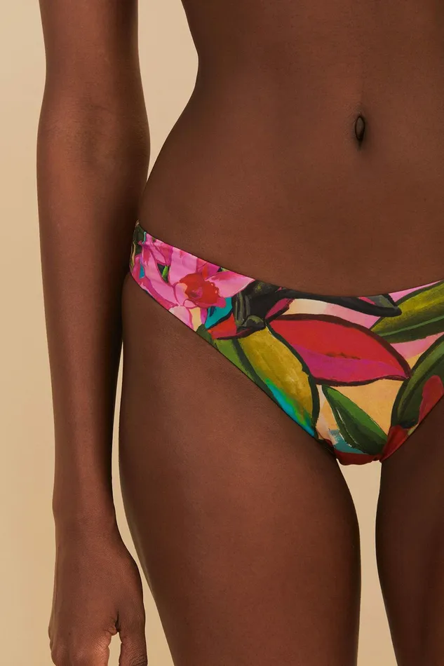 Jardin De Reve Low Full Bikini Bottom Women FARM Rio Bikinis Jardin De Reve Low Full Bikini Bottom Women FARM Rio Bikinis