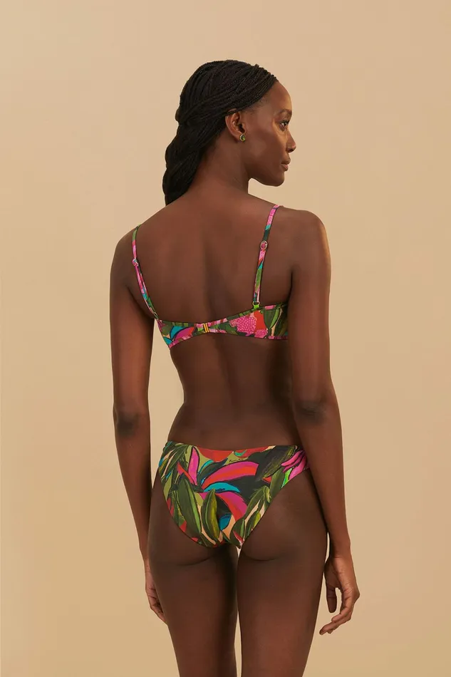 Jardin De Reve Low Full Bikini Bottom Women FARM Rio Bikinis Jardin De Reve Low Full Bikini Bottom Women FARM Rio Bikinis