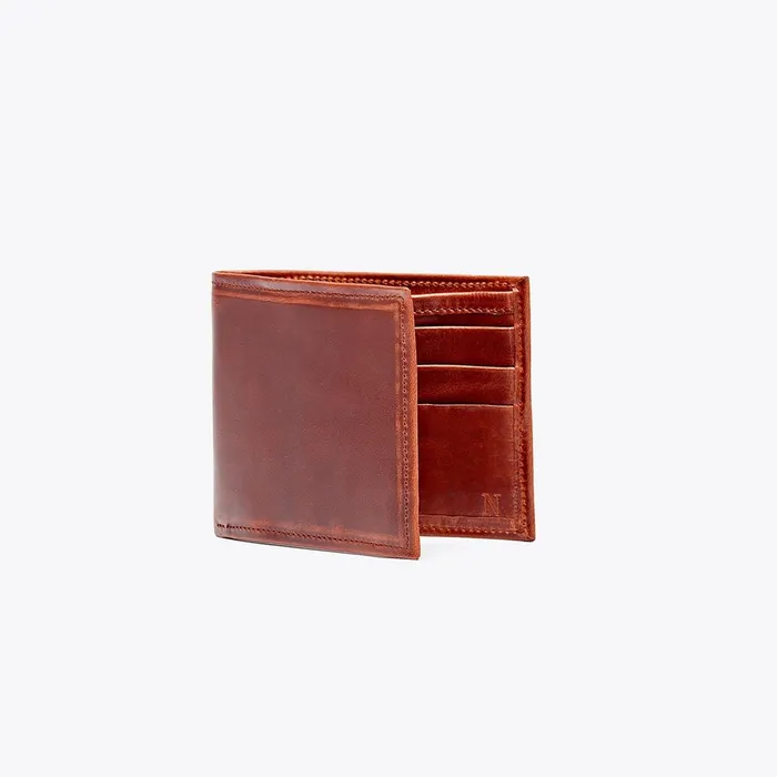 Men Brewer Wallet Brandy Nisolo Bags and Wallets