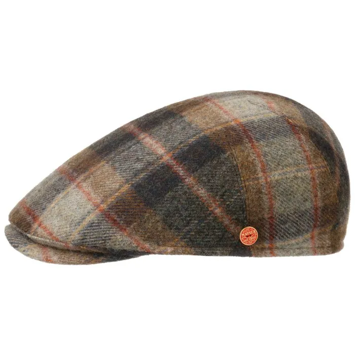 Men Sidney Plus British Lambswool Flat Cap Blue Mayser Flat Caps Men Sidney Plus British Lambswool Flat Cap Blue Mayser Flat Caps