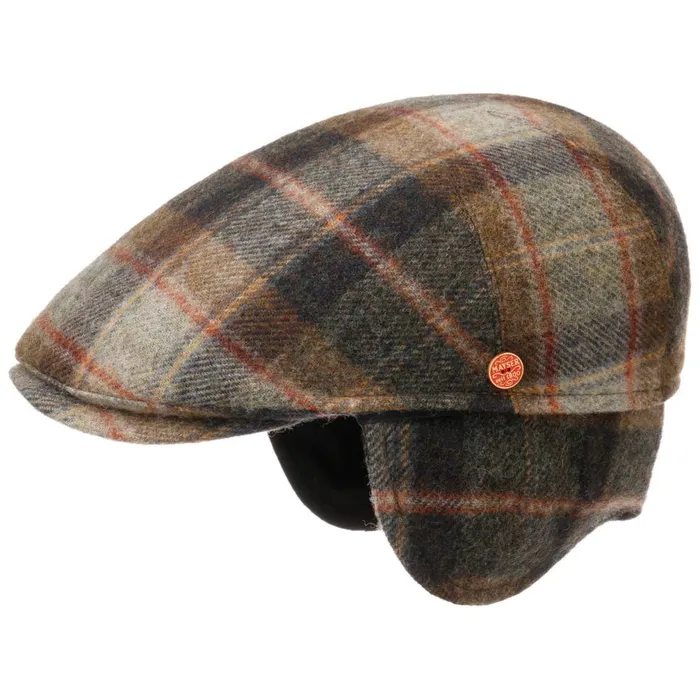 Men Sidney Plus British Lambswool Flat Cap Blue Mayser Flat Caps Men Sidney Plus British Lambswool Flat Cap Blue Mayser Flat Caps