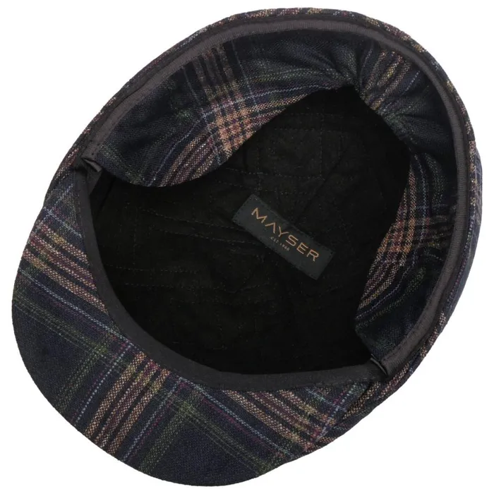 Men Simon Plus Flat Cap With Ear Flaps Dark Blue Mayser Flat Caps Men Simon Plus Flat Cap With Ear Flaps Dark Blue Mayser Flat Caps