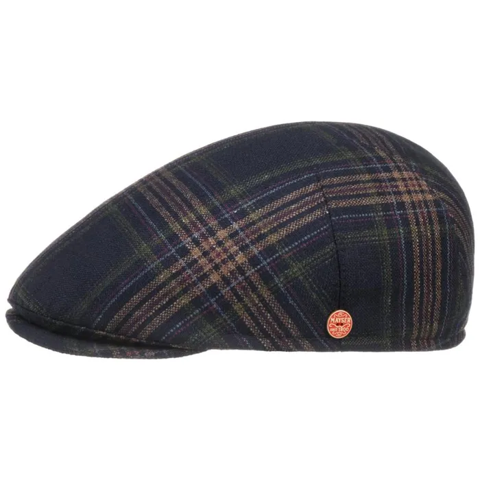Men Simon Plus Flat Cap With Ear Flaps Dark Blue Mayser Flat Caps Men Simon Plus Flat Cap With Ear Flaps Dark Blue Mayser Flat Caps