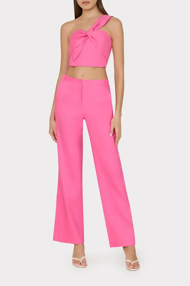 Milly Tops Women Linen Top Pink Milly Tops Women Linen Top Pink