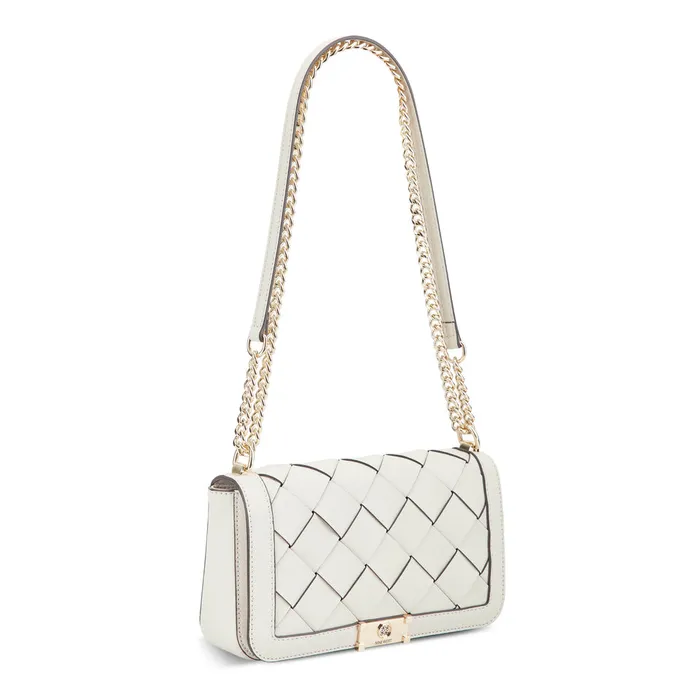 Mylah Woven Flap Chain Convertible Crossbody Mylah Woven Flap Chain Convertible Crossbody