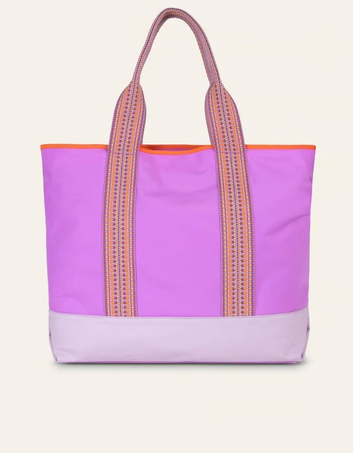 Oilily Shoppers Bags Sharon Shopper Color Block Tonalpurple Cactus Oilily Shoppers Bags Sharon Shopper Color Block Tonalpurple Cactus