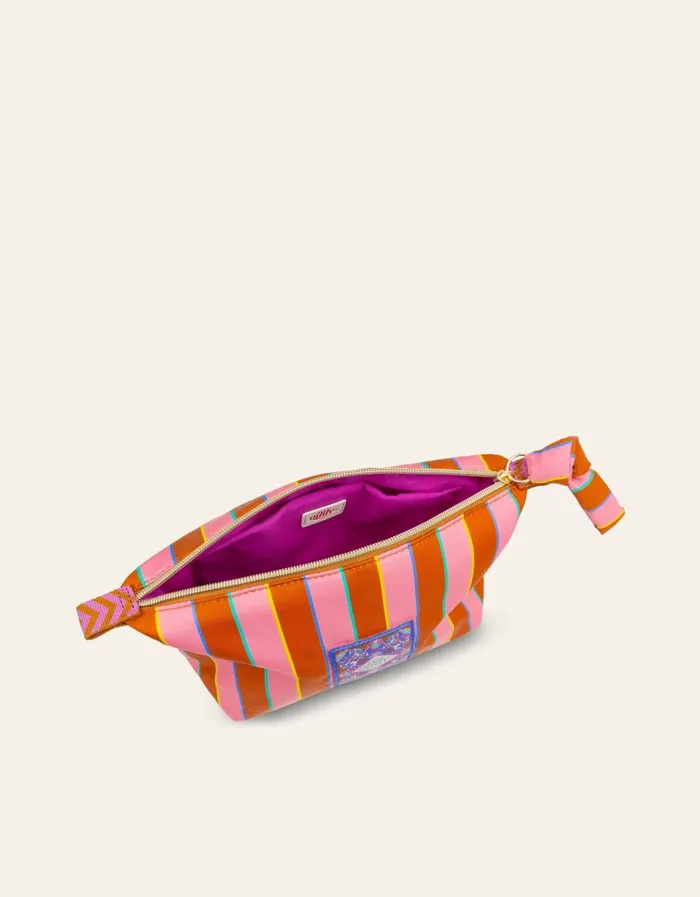 Oilily Toiletry Bags Women Camila Cosmetic Bag Striped Flowersdecadent Chocolate Oilily Toiletry Bags Women Camila Cosmetic Bag Striped Flowersdecadent Chocolate