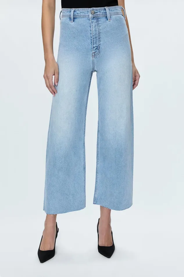 Pistola Denim Denim Women Penny High Rise Wide Jean 8211 Chalet
