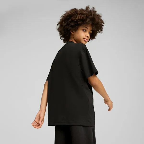 Puma Kids Rival Rage Big 039 Tee II Puma Black 8211 Kids