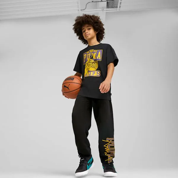 Puma Kids Rival Rage Big 039 Tee II Puma Black 8211 Kids