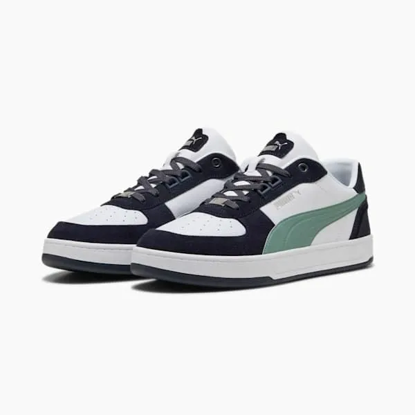 Puma Lifestyle Caven 20 Lux Suede 039s Sneakers Puma Whitegreen Moonnew Navy 8211 Men Puma Lifestyle Caven 20 Lux Suede 039s Sneakers Puma Whitegreen Moonnew Navy 8211 Men