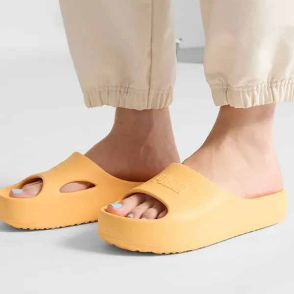 Puma Lifestyle Shibusa 039s Platform Slides Almost Apricot 8211 Women