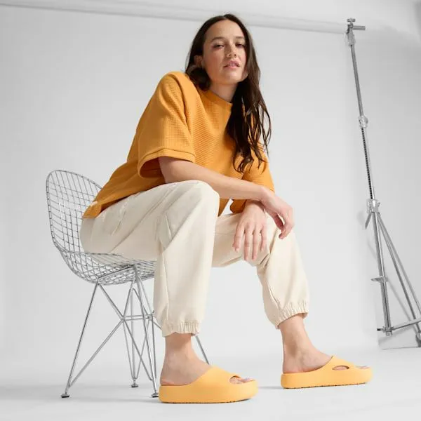 Puma Lifestyle Shibusa 039s Platform Slides Almost Apricot 8211 Women